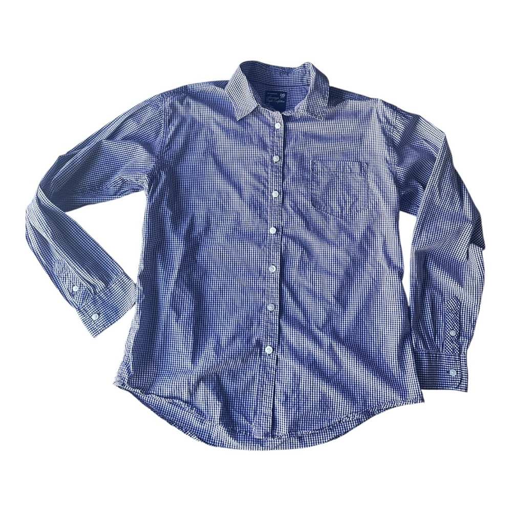 Women’s American Eagle Outfitters Button Down Purple and white size small